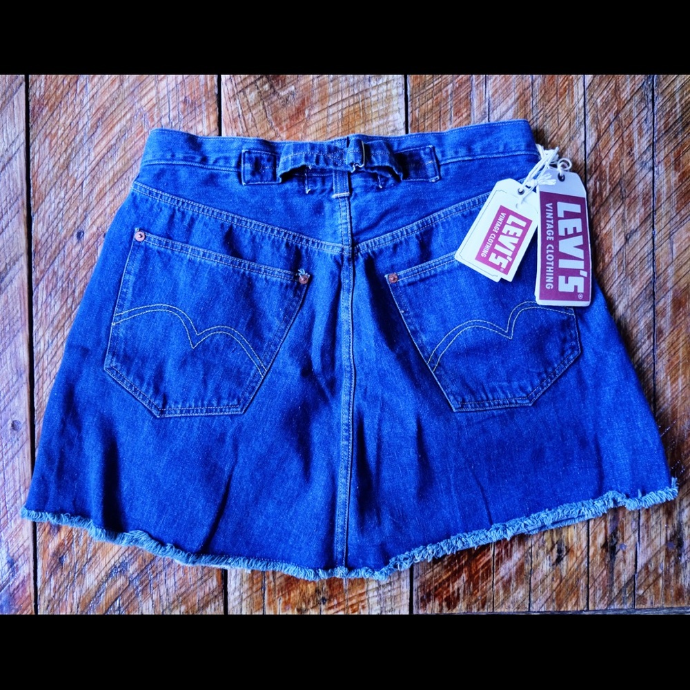 LEVIS SELVEDGE DENIM SKIRT “Mini Crinni” LVC Sz 28